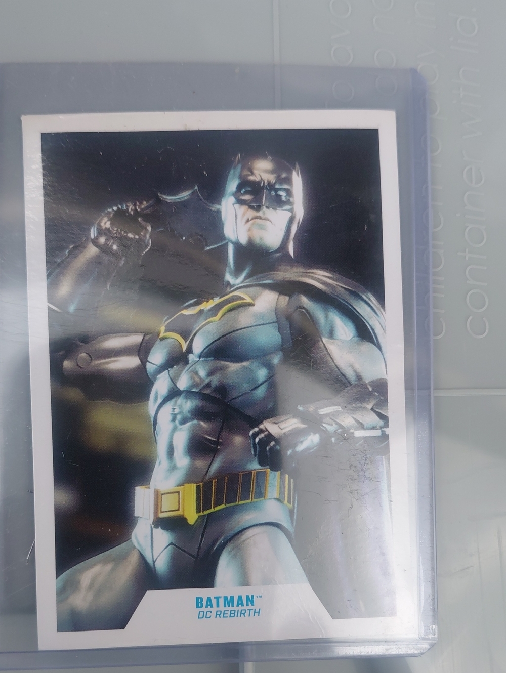 Batman Home Art Print - Blue and Black